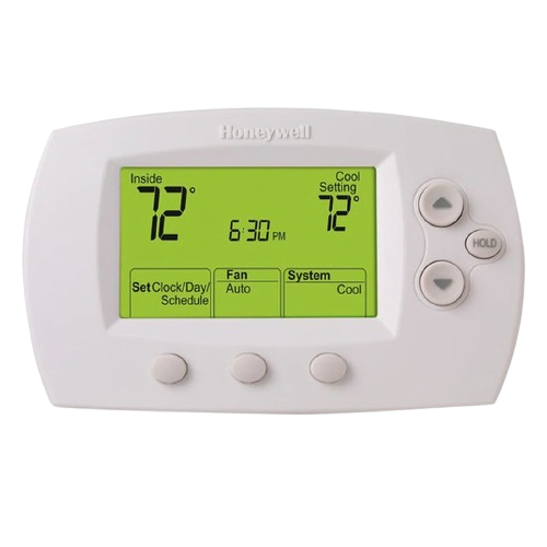 Home thermostat models compatible for RV thermostat replacement, including heat pump and B & O system options.